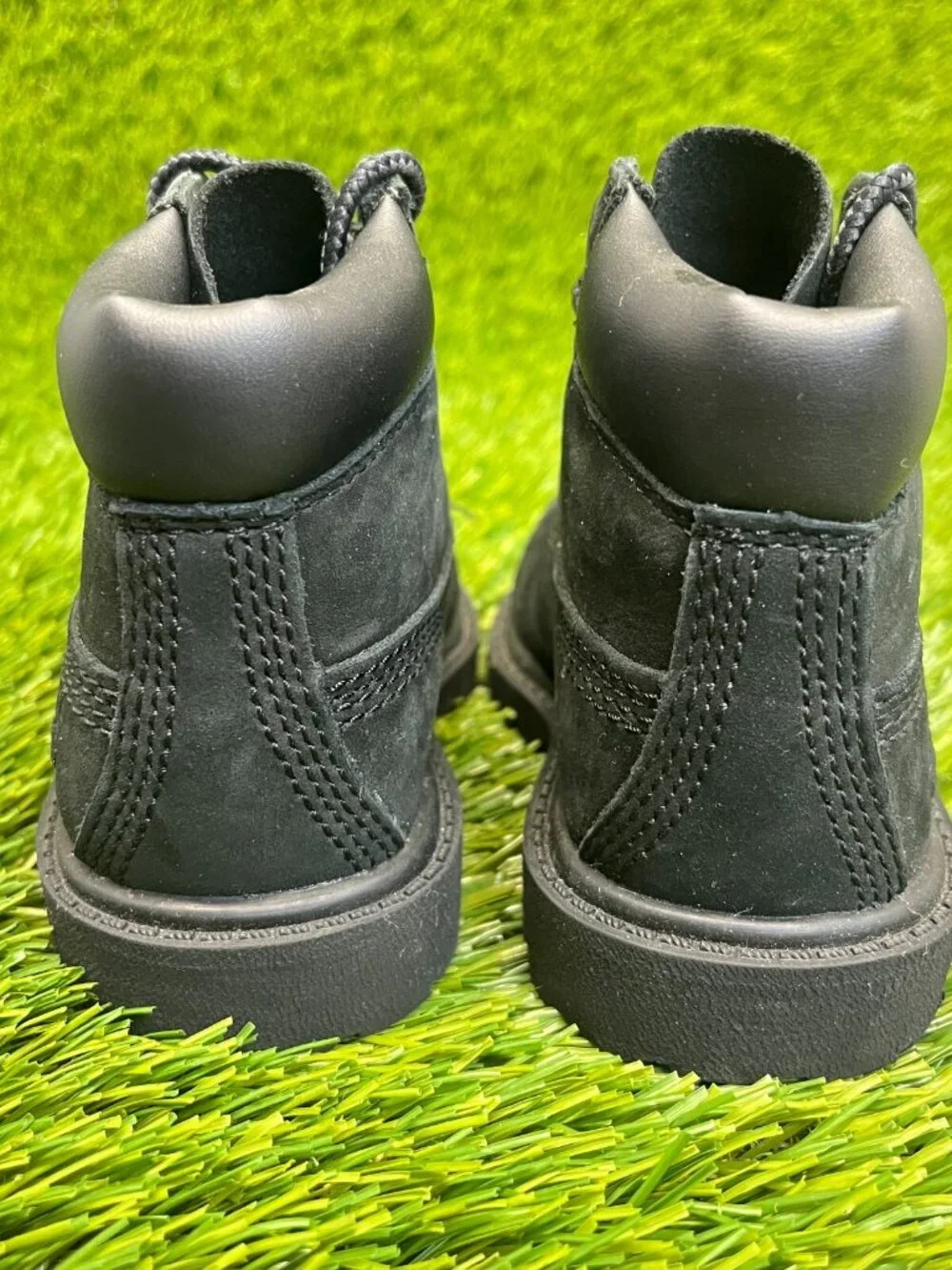 Timberland Premium 6 Inch Toddler Size 5C Black Athletic Hiking Waterproof Boots